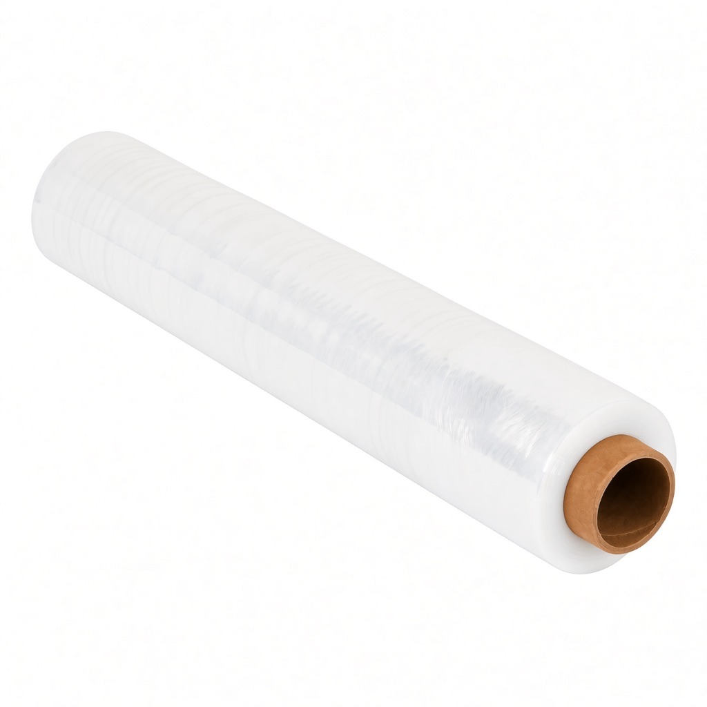 Clear Hand Stretch Film — High-Tensile Extended Core Stretch Wrap